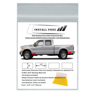 Install Proz Self-Healing Clear Paint Protection Film Kits Bundle-Hood Strip, Door Edge, Cup, Sill, R-Bumper